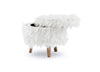ELSON OTTOMAN - WHITE