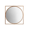 WALL MIRROR - BROWN