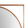 WALL MIRROR - BROWN