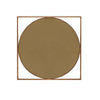 WALL MIRROR - BROWN