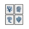WALL PAINTING SET OF 4 PCS - BLUE