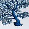 WALL PAINTING SET OF 4 PCS - BLUE
