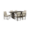 ARKENTON DINING TABLE SET 6 CHAIRS