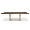 BOLANBURG DINING TABLE SET 8 CHAIRS - BEIGE