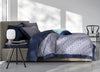 ALTADENA KING SIZE BEDDING SET OF 3 PCS - GREY