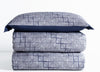 ALTADENA KING SIZE BEDDING SET OF 3 PCS - GREY