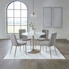 BARCHONI DINING TABLE SET 4 CHAIRS