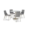 BARCHONI DINING TABLE SET 4 CHAIRS