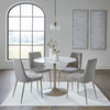 BARCHONI DINING TABLE SET 4 CHAIRS