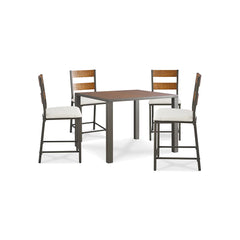 STELLANY HIGH TABLE SET 4 CHAIRS