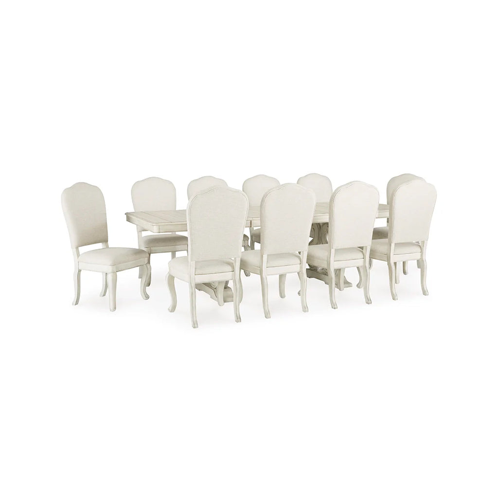 ARLENDYNE DINING TABLE SET 10 CHAIRS