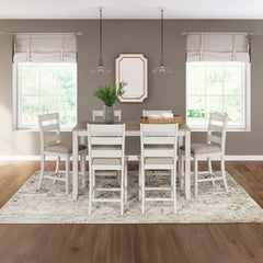 SKEMPTON HIGH TABLE SET 6 CHAIRS