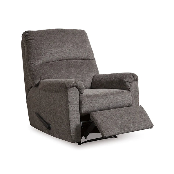 Comfortable zero wall recliner with textural fabric ��� Ashley UAE