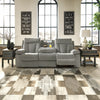 MITCHINER SOFA RECLINER 3 SEATER GREY