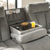 MITCHINER SOFA RECLINER 3 SEATER GREY