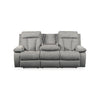 MITCHINER SOFA RECLINER 3 SEATER GREY