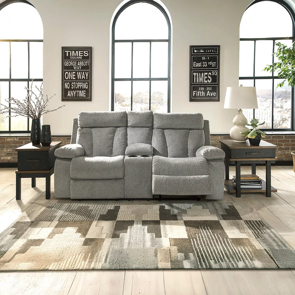 MITCHINER LOVESEAT RECLINER 2 SEATER GREY