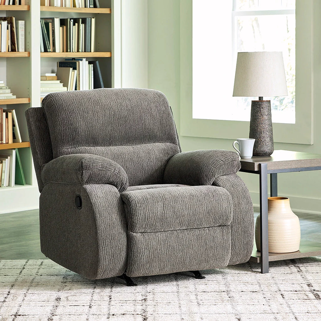 SCRANTO ROCKER RECLINER GREY