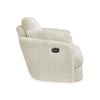TIE-BREAKER SWIVEL GLIDER RECLINER WHITE