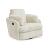 TIE-BREAKER SWIVEL GLIDER RECLINER WHITE