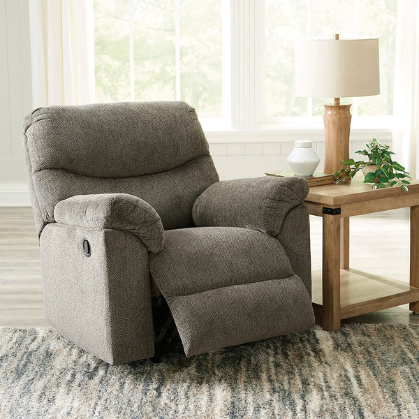 Comfortable manual recliner chair with rocking motion ��� Ashley UAE