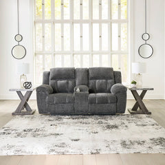 FROHN LOVESEAT RECLINER 2 SEATER GREY