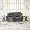 FROHN LOVESEAT RECLINER 2 SEATER GREY