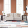 DANUM SOFA RECLINER 3 SEATER WHITE