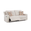 DANUM SOFA RECLINER 3 SEATER WHITE