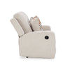 DANUM LOVESEAT RECLINER 2 SEATER WHITE