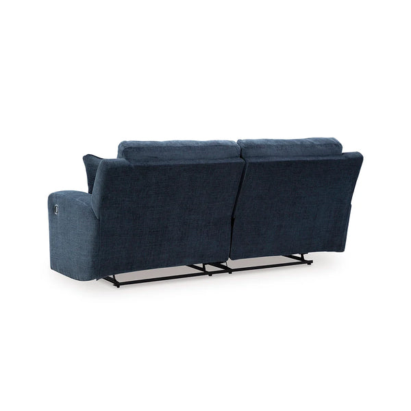 Reclining sofa featuring durable frame, high-quality foam, and modern look.