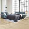 CASHTON SOFA SLEEPER 3 SEATER BLUE
