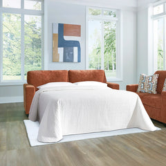 AVIEMORE SOFA SLEEPER 3 SEATER ORANGE