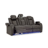 FYNE-DYME SOFA RECLINER 3 SEATER BLACK