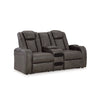 FYNE-DYME LOVESEAT RECLINER 2 SEATER BLACK