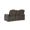 FYNE-DYME LOVESEAT RECLINER 2 SEATER BLACK