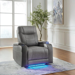 SCHOONER ROCKER GRAY POWER RECLINER