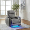 SCHOONER ROCKER GRAY POWER RECLINER