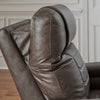 SCHOONER ROCKER POWER BROWN RECLINER