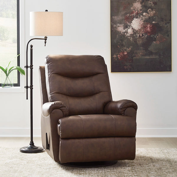 DOLINGER RECLINER - DARK BROWN