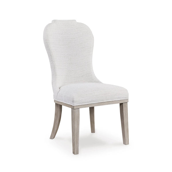 JORLAINA DINING TABLE SET 10 CHAIRS - GREY