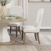 JORLAINA DINING TABLE SET 6 CHAIRS - GREY