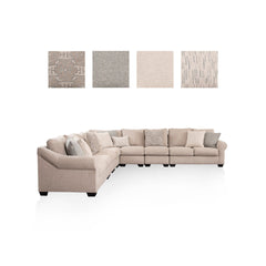 CARNABY SECTIONAL SOFA 7 PCS BEIGE
