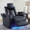 FYNE-DYME ROCKER RECLINER - BLUE