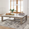 LOYASKA CENTER TABLE - WHITE