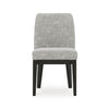 BURKHAUS DINING TABLE SET 12 CHAIRS - BROWN