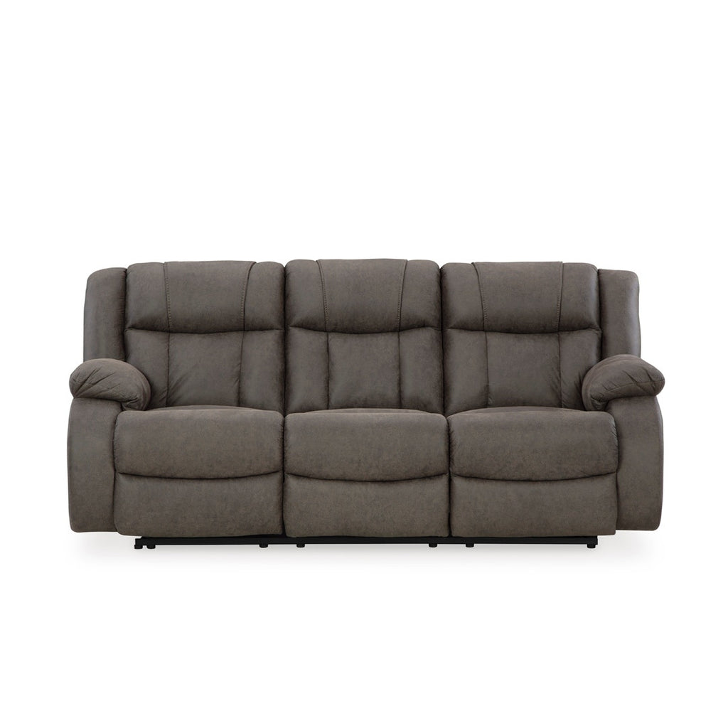 FIRST SOFA RECLINER 3 SEATER - GREY