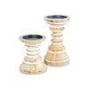 DARONTE CANDLE HOLDER SET OF 2 PCS