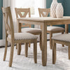 SANBRIAR DINING TABLE SET 6 CHAIRS