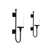 CLAY WALL CANDLE HOLDER SET OF 2 PCS